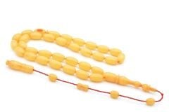 Usta İşi Sistemli Buğday Kesim Patinli Sıkma Kehribar Tesbih