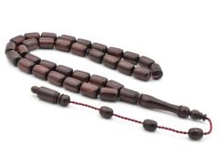 Usta İşi Sistemli Kapsül Kesim Kral Ağacı Tesbih