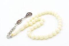 Küre Kesim Bilek Boy Beyaz Beyrut Kehribar Tesbih