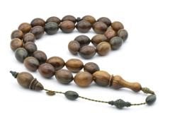 Usta İmzalı Beyzi Kesim Dev Boy Pelesenk Ağacı Tesbih