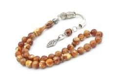 Küre Kesim Bilek Boy Kahverengi Beyaz Beyrut Kehribar Tesbih