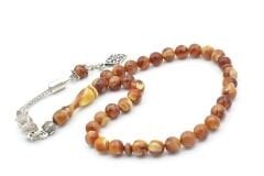 Küre Kesim Bilek Boy Kahverengi Beyaz Beyrut Kehribar Tesbih