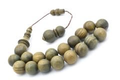 Usta İşi Sistemli Küre Kesim Pelesenk Ağacı Efe Maskot Tesbih