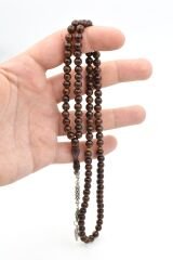 Küre Kesim 99 luk Koyu Kahverengi Beyrut Kehribar Tesbih