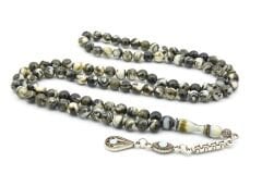 Küre Kesim 99 luk Yeşil Beyaz Beyrut Kehribar Tesbih