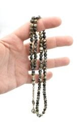 Küre Kesim 99 luk Yeşil Beyaz Beyrut Kehribar Tesbih