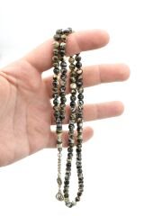 Küre Kesim 99 luk Yeşil Beyaz Beyrut Kehribar Tesbih