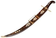 86 Cm Dekoratif El İşi Sedef İşlemeli Kılıç