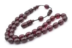 Usta İşi Sistemli Beyzi Kesim Mor Katalin Tesbih