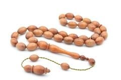 Usta İşi Sistemli Beyzi Kesim İri Boy Gergedan Ağacı Tesbih