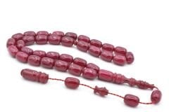 Usta İşi Sistemli Kapsül Kesim Mor Katalin Tesbih