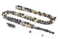 Sistemli Beyzi Kesim 99 luk Koç Boynuzu Tesbih