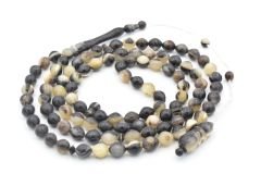 Sistemli Beyzi Kesim 99 luk Koç Boynuzu Tesbih