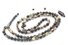 Sistemli Beyzi Kesim 99 luk Koç Boynuzu Tesbih