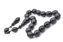 Enes Abdo İmzalı Tombul Beyzi Siyah Katalin Efe Maskot Tesbih