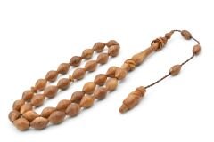 Usta İşi Sistemli Halkalı Mevlevi İmameli Beyzi Kesim Kuka Tesbih 003