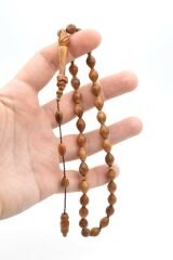 Usta İşi Sistemli Halkalı Mevlevi İmameli Beyzi Kesim Kuka Tesbih 003