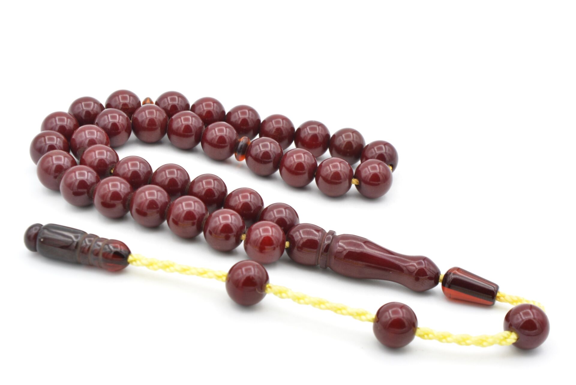 USTA İŞİ SİSTEMLİ KÜRE KESİM ÇUBUK MALZEME SIKMA KEHRİBAR TESBİH 092