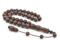 Sistemli Küre Kesim Mis Kokulu Kahve Tesbih