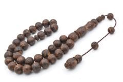 Sistemli Küre Kesim Mis Kokulu Kahve Tesbih