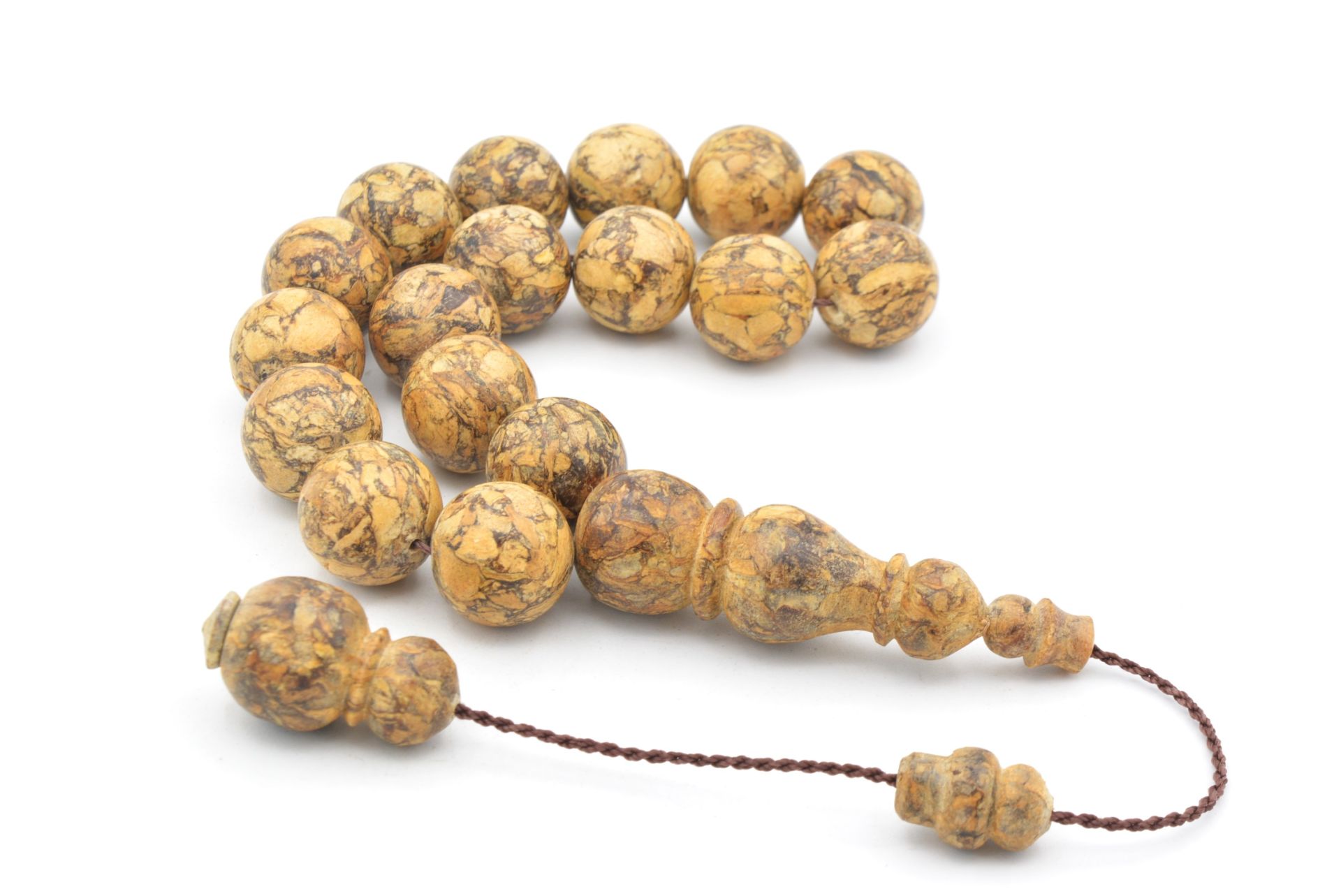 Sistemli Küre Kesim Mis Kokulu Zencefil Efe Maskot Tesbih