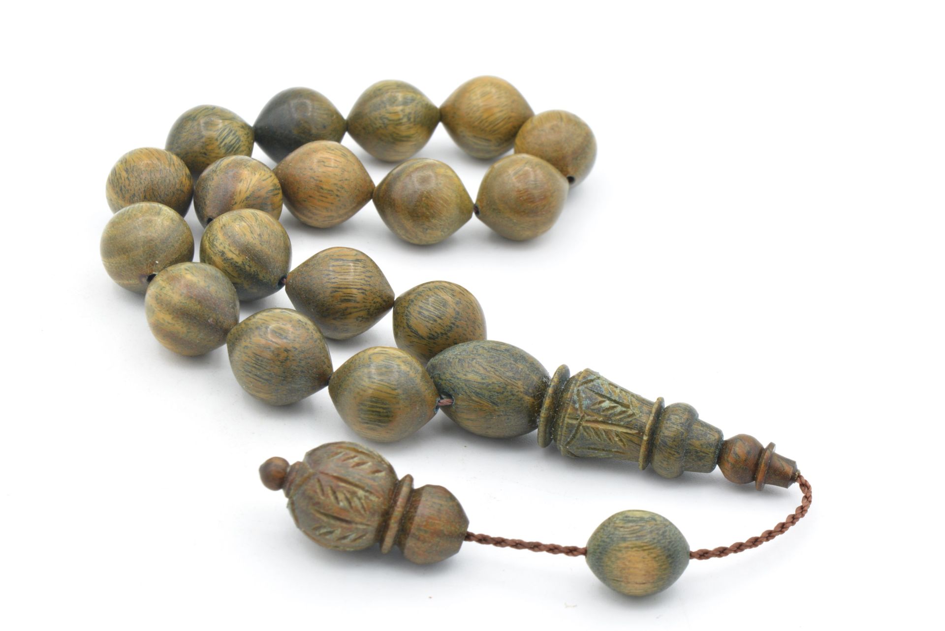 Sistemli Sığırcık Kesim Oyma İmameli Pelesenk Efe Maskot Tesbih